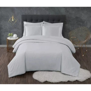Juego de edredón antimicrobiano Twin/Twin XL 2 piezas gris - verdaderamente tranquilo - Imagen 1 de 2