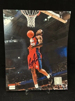Corey Maggette Firmado Autografiado 8X10 Foto Clippers Centro Deportivo Certificado de Autenticidad Foto 1 de 4