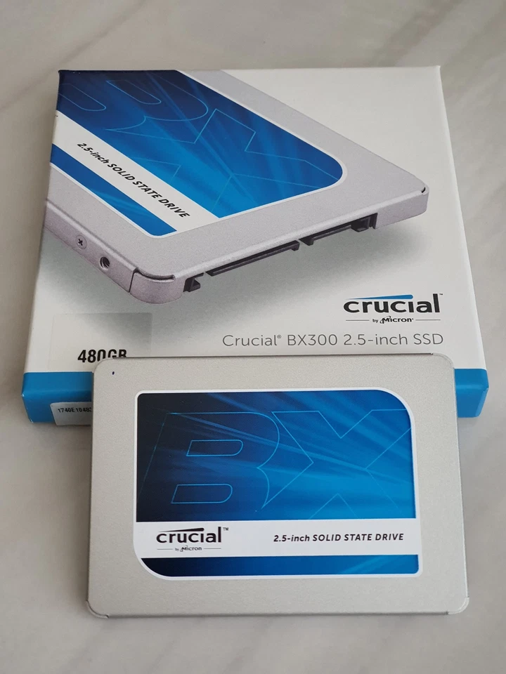 Crucial SSD BX300  480GB 2.5"  S-ATA 3 • MLC • CT480BX300SSD1 - Bild 1 von 4