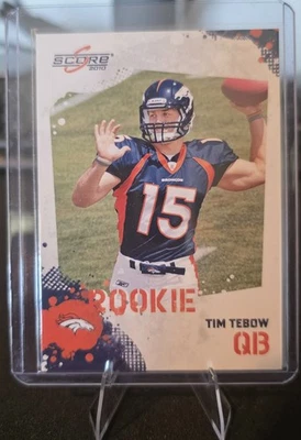 2010 Score - Rookie Tim Tebow #396 (RC) - Image 1 of 2