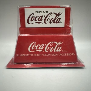 Reparto 56 - Brite Lites: 4,5" Resina Coca-Cola "Insegna Neon" (1994); NUOVO MISB - Foto 1 di 4