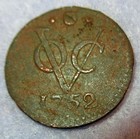 CERTIFICATE OF AUTHENTICITY 1752 NEW YORK PENNY VOC DUTCH COLONIAL HALF CENT UTR CERTIFICATE OF AUTHENTICITY 1752 NEW YORK PENNY VOC DUTCH COLONIAL HALF CENT UTR