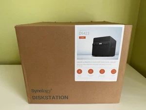 NEW Synology DiskStation DS423 4-Bay NAS Server RAM 2GB iSCSI Support RAID - Afbeelding 1 van 10