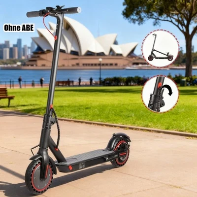 E-Scooter Mit 350W Elektroroller 20KM/H E Roller Elektro Scooter DE - Bild 1 von 4