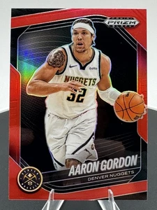 2024 Panini Prizm Black #56 Red Prizm /299 Aaron Gordon - Picture 1 of 6