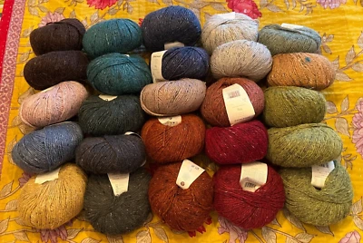 Rowan Felted Tweed Wool/Alpaca/Viscose 50g/ 191 yards Light DK Italy - Image 1 of 4