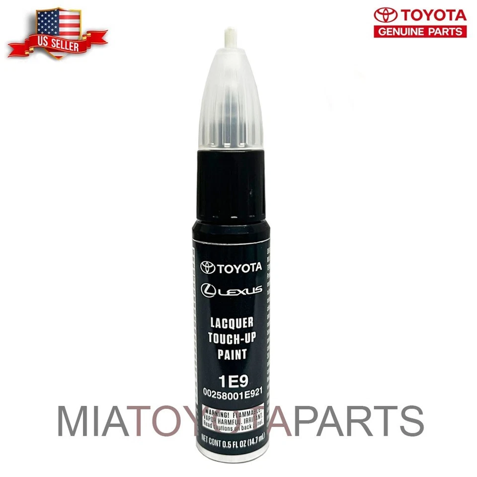 Toyota Genuine 1E9 Galactic Gray Mica Touch-up Paint OEM 00258-001E9-21 - Image 1 of 1