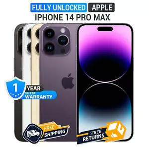 Apple iPhone 14 Pro Max 5G Desbloqueado (A2651) - Muy Buen Estado - Imagen 1 de 17