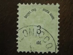 Autriche, Postal dans La Levante Mi No. 9 Timbré g41) - Foto 1 di 2