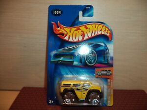 HOT WHEELS BLINGS HUMMER H2 2004 FIRST EDITIONS #34 OF 100 BLINGS WHEEL