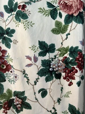 1 занавеска Waverly Pleasant Valley с подкладкой из капусты розового винограда 84 дюйма x 50 дюймов - Изображение 1 из 4