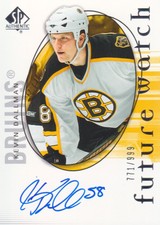 2005-06 SP Authentic Hockey #138 Kevin Dallman RC AUTO 771/999