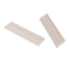 10 Pieces Round Natural Balsa Wood Wooden S Dowel Rod For  Model Making