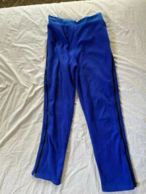 Pantalones Vintage Polartec 300 Cremallera Completa de EMS, M, Azul, Cintura Elástica 32" a 36" Foto 1 de 4