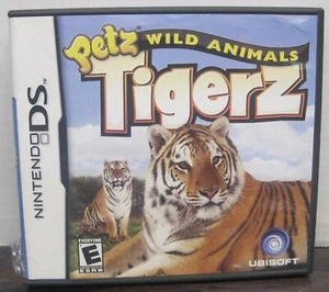 Petz Wild Animals Tigerz (Nintendo DS, 2008) Complete and Tested - Picture 1 of 4