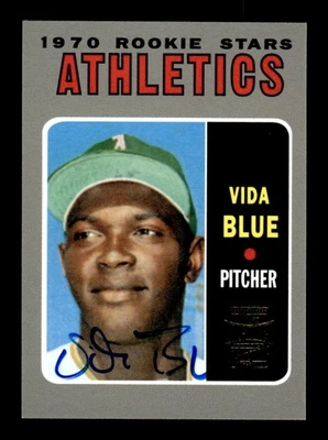 2001 Topps Archives #TAA121 Vida Blue Autographs - Image 1 of 2