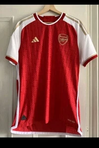 adidas Men’s Arsenal Authentic 23/24 Home Shirt RECALLED VERSION No Sponsor RARE - Picture 1 of 8