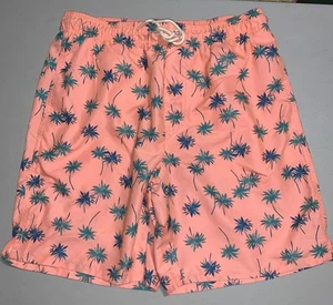 Old Navy Swim Trunks Men's Small 7" Inseam Tropical Pattern Excellent shape! - Picture 1 of 8