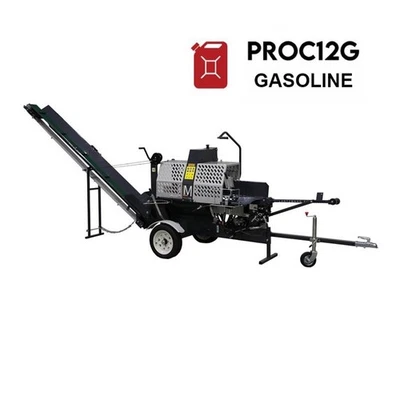 HOLZVERARBEITER Holzspalter Benzin Sägespaltautomat 12T PROC12G - Bild 1 von 4