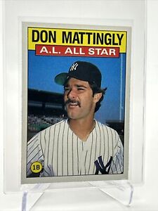 1986 Topps Don Mattingly Baseball Card #712 NM-Mint FREE SHIPPING