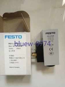 One Festo PEV-1/4-B-OD 175250 PLC-Druckschalter 24VDC Schnellversand - Bild 1 von 1
