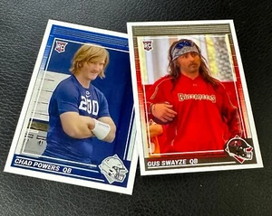 Chris 51 satire cards Chad Powers Gus Swayze football lot Buccaneers Penn State - Picture 1 of 2