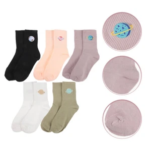 5 Pairs Funny Crew Socks Novelty Ankle Socks Funny Short Socks Kids Crew Sock - Picture 1 of 11