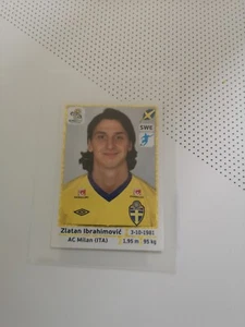 Zlatan Ibrahimovic Suède Sticker Panini Intact Euro 2012 #451 - Picture 1 of 3