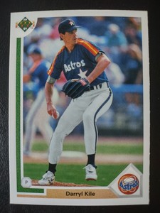 Darryl Kile Rookie Card (RC) - Houston Astros - 1991 Upper Deck Baseball #774