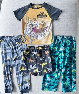 Dinosaur Pajama Set Bundle Size 4T, Carter’s And Jurassic World - Picture 1 of 20
