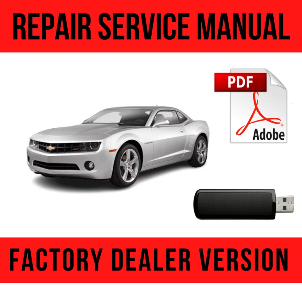 Chevrolet Camaro 2010-2015 Factory Repair Manual USB chevy - Image 1 of 1