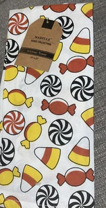 mabelle home collection- candy corn kitchen towel - Halloween - Picture 1 of 3