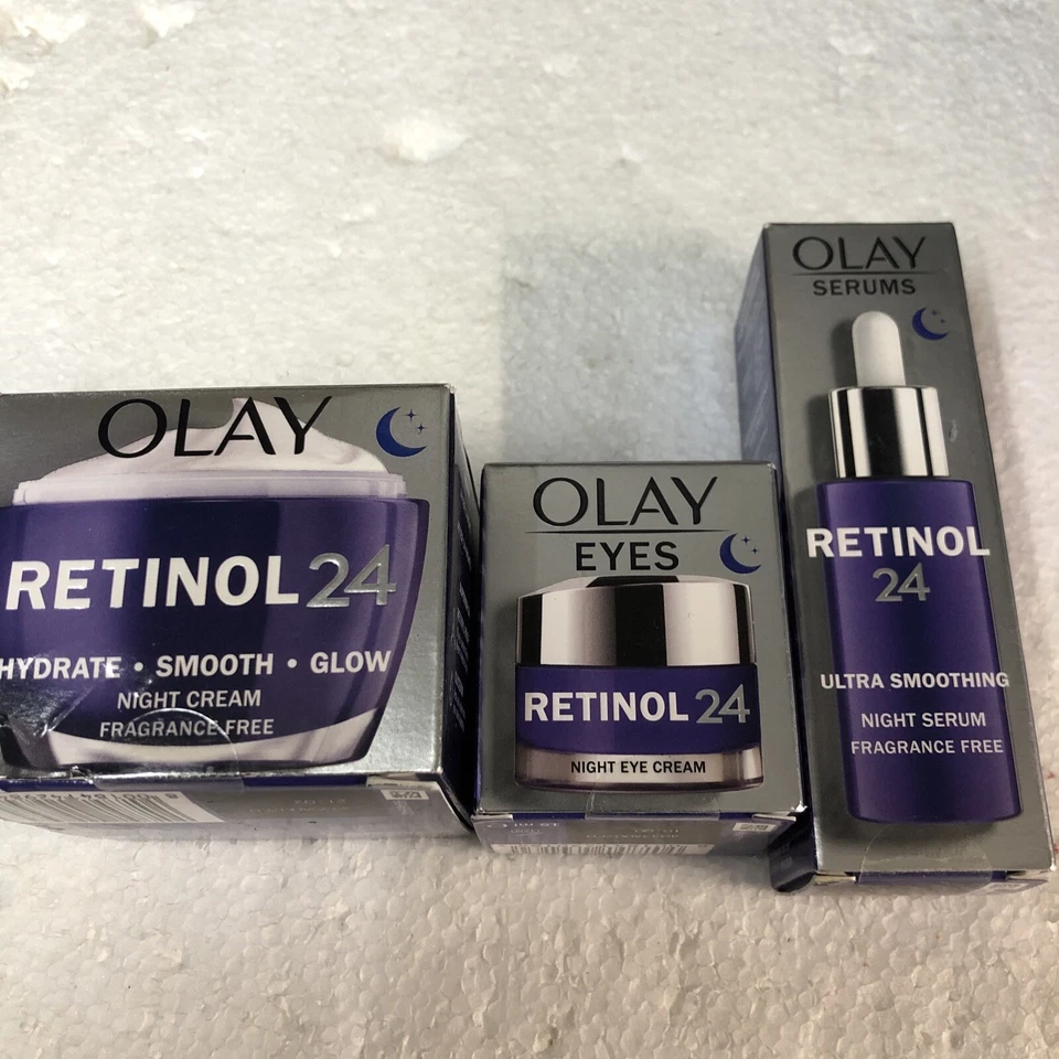 OLAY REGENERIST РЕТИНОЛ 24 НОЧНОЙ КРЕМ 50 мл БЕЗ ЗАПАХА + ГЛАЗА + НОЧНАЯ СЫВОРОТКА - Изображение 1 из 4