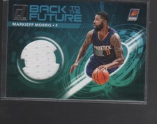 MARKIEFF MORRIS 2017-18 PANINI DONRUSS BACK TO THE FUTURE JERSEY CARD #BM-MM