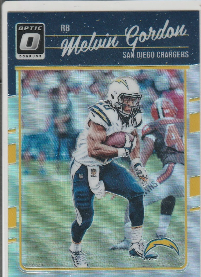 Melvin Gordon Chargers 2016 Donruss Optic Holo  - Image 1 of 1