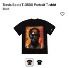 Travis Scott X Fortnite T-3500 Portrait T-Shirt Cactus Jack Size Medium