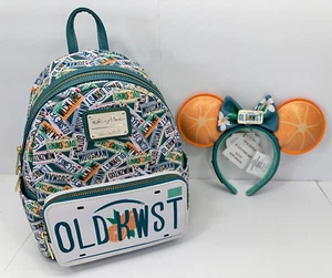  Old Key West DVC Resort Loungefly Backpack & Ears Walt Disney World Resort - Picture 1 of 5