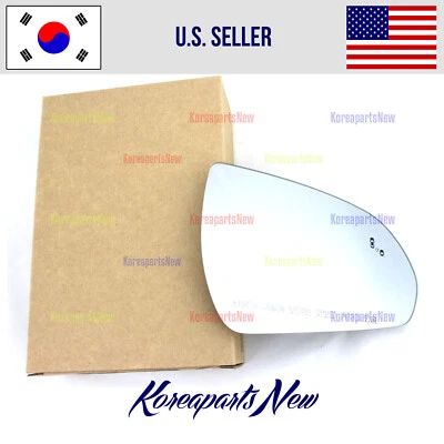 Mirror Glass Right PASSENGR Side HEATED + BSD ⭐OEM⭐ Hyundai Elantra GT 2018-2020 - Image 1 of 2