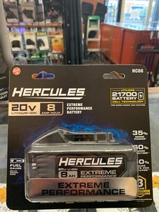 Hercules 20V Li-Ion 8Ah Extreme Performance Battery Pack HC08 - Brand New - Picture 1 of 1