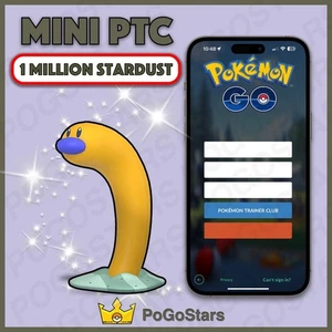 Pokémon PTC Go - Shiny Wiglett - 1M Stardust✨Read Description✨ - Picture 1 of 1