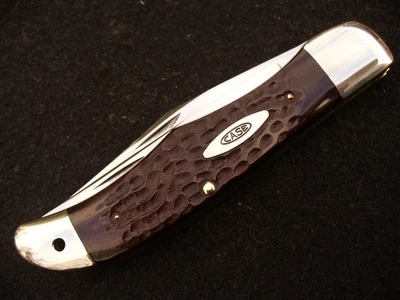 Винтажный складной охотничий нож Case XX USA 6265 SAB 10 точек 1970 неиспользованный почти как новый - Изображение 1 из 4