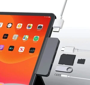 Hyper - HyperDrive 6-in-1 USB-C Hub for iPad Pro / Air - 3.5mm Audio Jack, USB-A - Picture 1 of 1