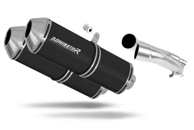 Fits to Honda CBF 1000 2006 - 2009 Exhaust Silencer Muffler OVR Black DOMINATOR - Image 1 of 2