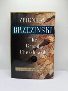 SIGNED The Grand Chessboard by Zbigniew Brezezinski DJHB - Imagen 1 de 10
