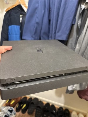 Sony PlayStation 4 Original Black, 500GB with Controller and Cables - Image 1 of 4