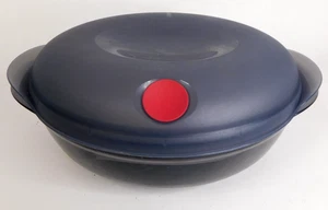 Tupperware Heat N Serve 2.0L (8 1/4 Cup) Grey Microwave Bowl Container 5433A - Picture 1 of 6