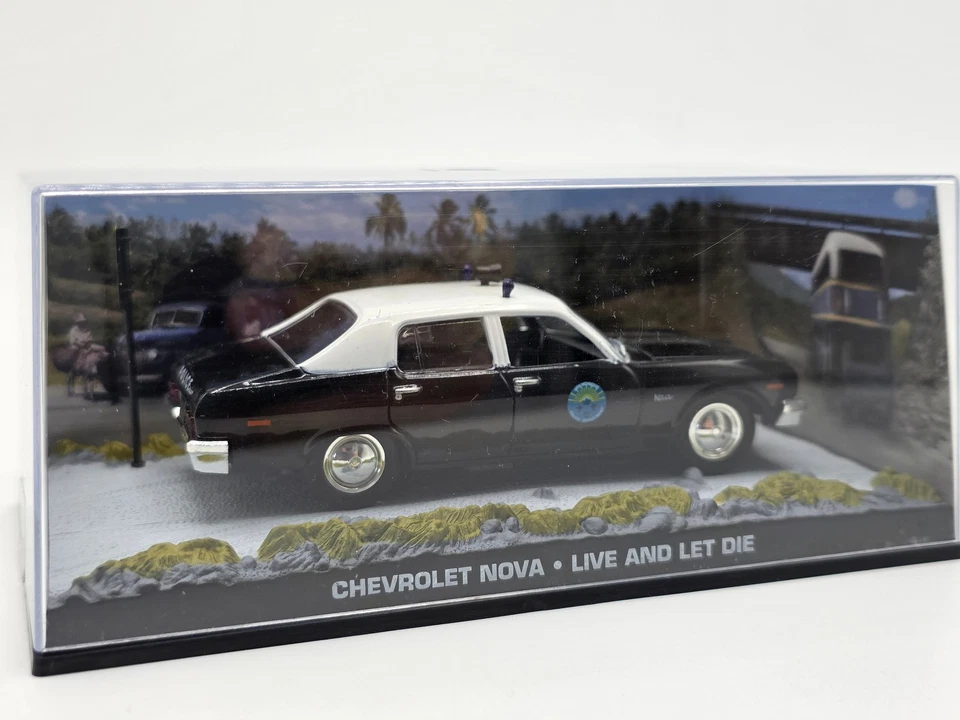 1/43 1972 Chevrolet Nova - Live and Let Die / James Bond | Model Car - Image 1 of 1