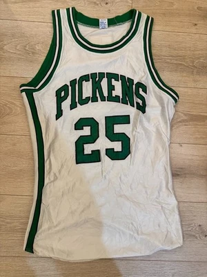Camiseta deportiva de baloncesto Russell Athletic Pickens vintage de los años 80 #25 talla 44 hecha en EE. UU. Foto 1 de 3