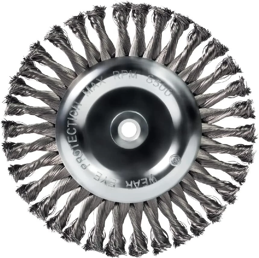 Mercer 184020 8 X 5/8-inch Knot Wire Wheel