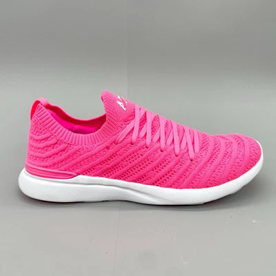 Tenis APL para mujer 7,5 TechLoom Wave Fusion rosa campanario moteado correr gimnasio Foto 1 de 4